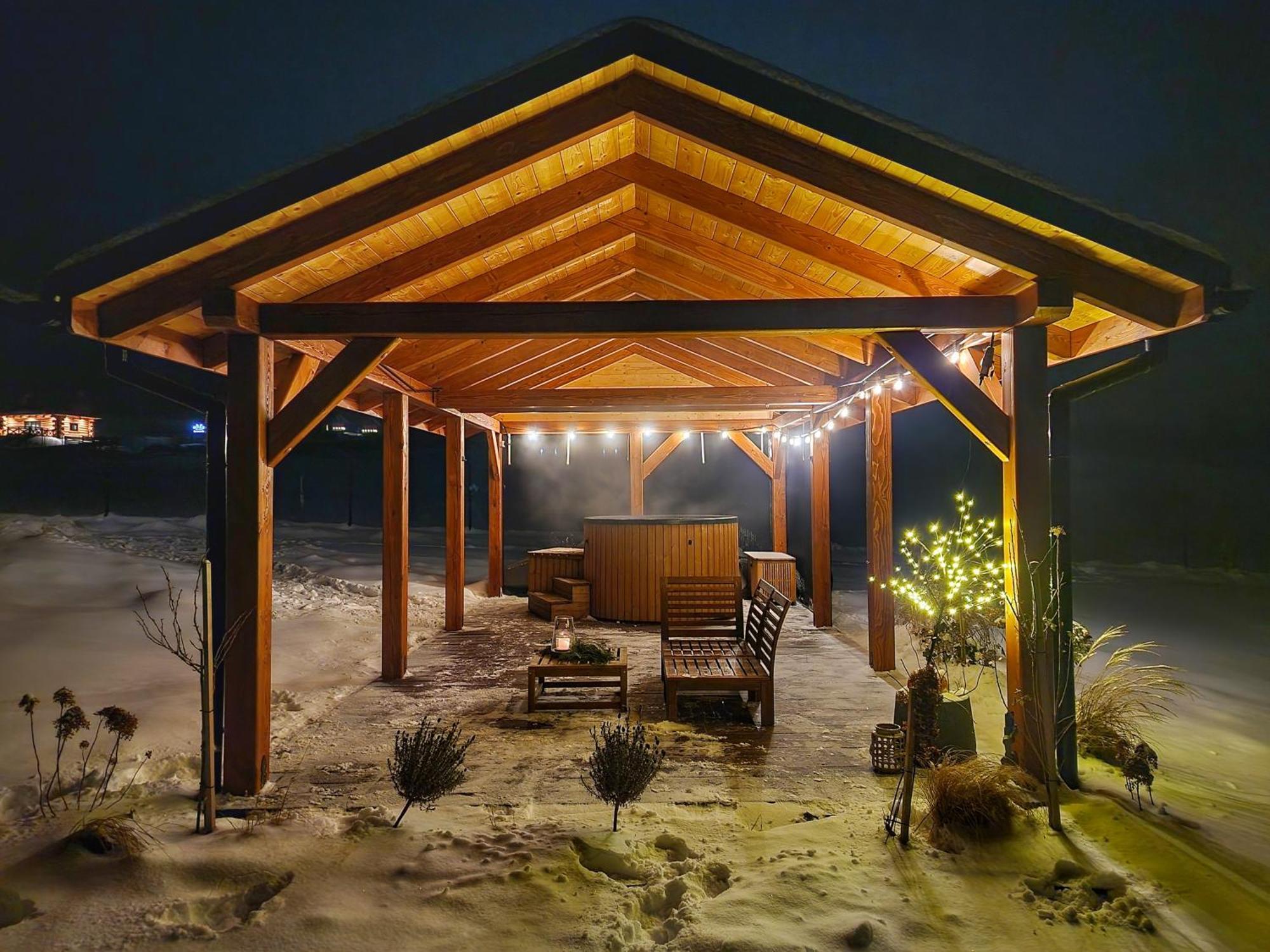Lackowa Chill And Rest Dom Z Balia Krynica Zdroj Uscie Gorlickie Dış mekan fotoğraf